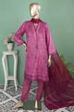 SC-322A-Pink - Nau Bahar | 3Pc Cotton Embroidered & Printed Dress