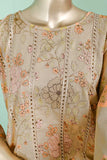 SC-296B-Skin - Mahrose | 3Pc Cotton Embroidered & Printed Dress