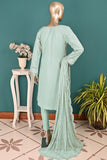 SC-367A-Mint Green - Castle | 3Pc Cambric Embroidered Dress