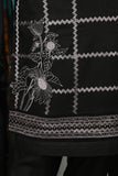 SC-347A-Black - Dug-Dugi | 3Pc Cotton Embroidered & Printed Dress