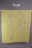 R21-C154-Lemon - 3 Pc Semi Unstitched Cotton Embroidered