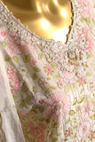 R21-Slub Viscose-02-B2 | 3Pc Embroidered Semi-Stitched Slub Viscose Fabric Dress