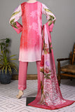 ENB-02 | 3Pc Lawn Embroidered & Printed Dress