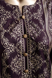 Allure (CC-2A-Purple) | 3 Pc Unstitched Printed Cambric Dress