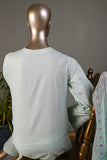 SC-246B-LightGreen - Imrozia | 3Pc Cotton Embroidered & Printed Dress