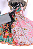 SKWP-09 - Crispy Patterns | 3Pc Cottel Unstitched Printed Dress