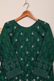 SC-219B-Green - Absolute-Star | 3Pc Cotton Embroidered & Printed Dress