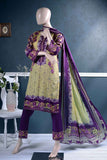 Un-stitched Lawn Printed Dress with Printed Lawn Dupatta (AZ-2A) Orchids