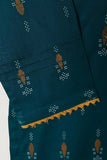 CPTP-11B-Turquoise | 2Pc Cotton Printed Dress With Trouser