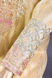 Pearl (AEC-2A-Skin) - 3 Pc Unstitched Mysoori Jacquard Embroidered Dress