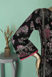 SC-296A-Black - Mahrose | 3Pc Cotton Embroidered & Printed Dress