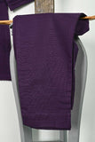 KW-12A-Purple | 2Pc Khaddar Dress With Trouser