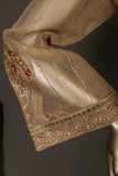 EM-9A-Skin - Dulaari | 3 Pc Unstitched Embroidered Dress