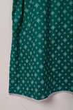CPTP-7A-Turquoise | 2Pc Cotton Printed Dress With Trouser