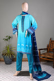 ENB-10 | 3Pc Lawn Embroidered & Printed Dress