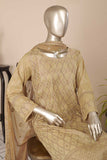 SC-286B-Skin-Tadpole | 3Pc Cotton Embroidered & Printed Dress