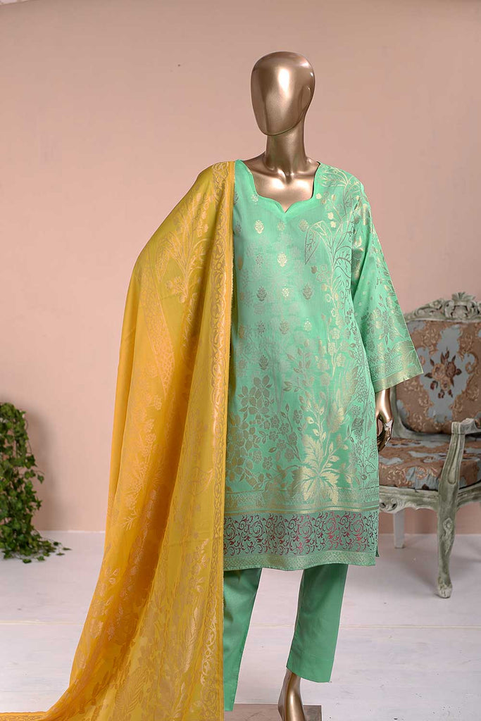 Beaming Rigel (BD3-03) 3-Piece Un-stitched Jacquard Banarsi Lawn Dress