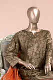 Hypnotic Spell (BD3-04) 3-Piece Un-stitched Jacquard Banarsi Lawn Dress