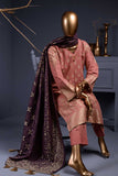 Glorious Pink (BJ-07) | Unstitched Broshia Jacquard Ayudia Dress
