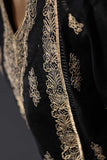 Bush (SC-102B-Black) Embroidered Un-Stitched Cambric Dress With Printed Cambric Dupatta