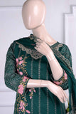 Estella (BZ-5C) | Embroidered Un-Stitched Cambric Dress With Chiffon Dupatta