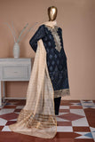 Sequins (BZ-11A) | Fully Embroidered Unstitched Cambric Dress with Mysoori Dupatta