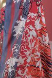 Blazing Star (ECL-007-Red) - 3 Pc Unstitched Embroidered Lawn Dress With Chikankari Lawn Dupatta