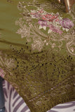 Daisy Love (ZIN-1B) 3 Pc Semi Stitched Chikankari Embroidered Stone Work Lawn Dress with Chiffon Chikankari Dupatta