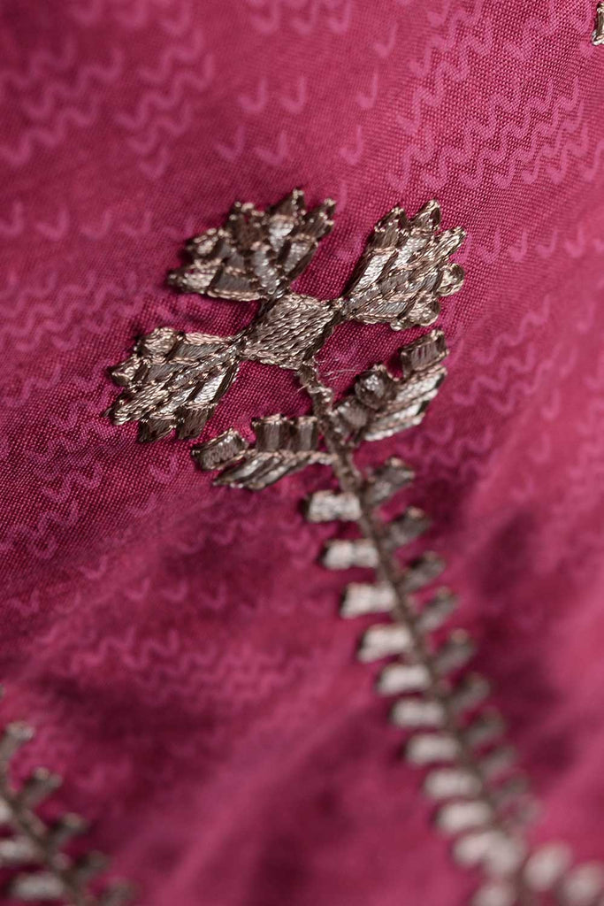 SC-101B - Diamond Supreme Embroidered Cambric Dress with Embroidered Chiffon Dupatta