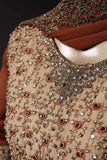 Belle (F-239) - Chiffon Semi-stitched Embroidered Dress