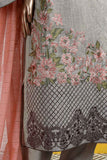 Floral Mist (LBZ-1C) | Embroidered Un-stitched Khaddi Slub with Mysoori Dupatta