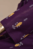 Magic Motif (SC-115B-Purple) Embroidered & Printed Un-Stitched Cambric Dress With Embroidered Chiffon Dupatta