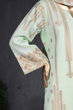 Aster Bloom (NJ-05-LightGreen) 3 Piece Un-stitched Jacquard Banarsi Lawn Dress