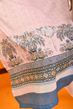 Peace (MDL-008) - 3 Pc Unstitched Lawn Digital Printed Dress With Banarsi Chiffon Digital Printed Dupatta