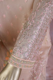 GLS-2B-Peach - Pine Light | 3Pc Embroidered Un-stitched Chiffon Dress