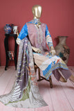 Primrose (ECL-010-Blush) - 3 Pc Unstitched Embroidered Lawn Dress With Chikankari Lawn Dupatta