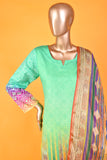 Rosy Love (MDL-007) - 3 Pc Unstitched Lawn Digital Printed Dress With Banarsi Chiffon Digital Printed Dupatta