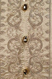 Z2-04 - Royally Rich |  3 Pc Unstitched Premium Silk Embroidered Dress