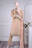 Rai Dana (SC-13B-Skin) Embroidered Un-Stitched Cambric Dress With Chiffon Dupatta