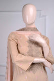 Rai Dana (SC-13B-Skin) Embroidered Un-Stitched Cambric Dress With Chiffon Dupatta