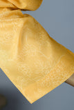 SC-92E-Yellow - Sadabahar | 3Pc Cotton Embroidered & Printed Dress