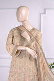Umbrella (SC-19A-Skin) Embroidered Un-Stitched Cambric Dress With Chiffon Dupatta