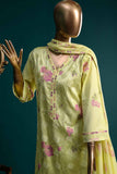 Arri Brush (SC-27A-Yellow) Embroidered Un-Stitched Cambric Dress With Embroidered Chiffon Dupatta