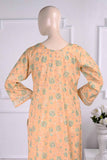 Sona Chandi (SC-2I-Orange) | Embroidered Un-Stitched Cambric Dress With Chiffon Dupatta