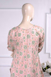 Sona Chandi (SC-2J-Light Pink) | Embroidered Un-Stitched Cambric Dress With Chiffon Dupatta