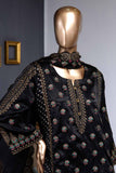 Dazzling Eirene (ZS-03) | 3 Pcs Un-stitched Embroidered Silk Dress with Embroidered Mysoori Dupatta