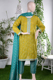 Stylish Flair (RM-2B) | Embroidered Un-stitched Lawn Dress with Cotton Banarsi Trouser & Lawn Banarsi Dupatta