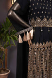 Stardust (F-117) - Chiffon Semi-stitched Embroidered Dress