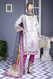 Quirky Way (F2-03) | Un-stitched Digital Printed & Embroidered Cambric Suit