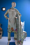 Digital Un-stitched Embroidered Lawn (FN-03) Eloquence